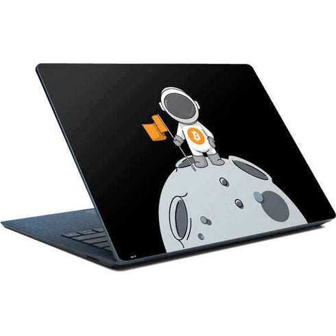 Bitcoin Astronaut Surface Laptop Skin